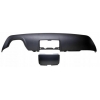 BMW E60/E61 M pack aizmugurējā bampera diffuzors, viena izpūtēja izeja, ar āķa vietu