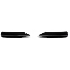 BMW E90/E91 (05-08) M-pack priekšējā bampera spoileri melni/glancēti BMW E90/E91 (05-08) M-pack priekšējā bampera spoileri melni/glancēti