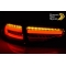 AUDI A4 B8 12-15 SEDAN OEM LED aizmugurējie LED lukturi, Sarkani/Balti, SEQ