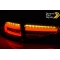 AUDI A4 B8 12-15 SEDAN OEM LED aizmugurējie LED lukturi, Melni, SEQ