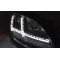 AUDI TT 06-10 8J AFS LED Priekšējie lukturi, DRL, SEQ, Melni, Xenon