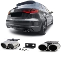 Audi A3 8V (13-...) 1,4TFSI + 1,8TFSI + 2,0TFSI + 2,0TDI izpūtēja uzgaļi