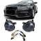 Audi A4 (07-11), A6 (08-11), Q5 (08-12) LED miglas lukturi, tonēti