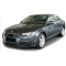 Audi A4 B9 (15-19) priekšējā bampera uzlika melna/glancēta