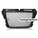 Audi A3 8P (08-12) priekšējā reste, melna/glancēta, RS style ar PDC