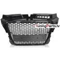 Audi A3 8P (08-12) priekšējā reste, melna/glancēta, RS style ar PDC