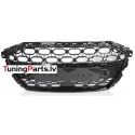 Audi A3 8Y (19-24) priekšējā reste, melna/glancēta, Sport style ar PDC ar ACC