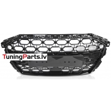 Audi A3 8Y (19-24) priekšējā reste, melna/glancēta, Sport style ar PDC ar ACC