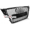 Audi A4 B8 (08-11) priekšējā reste, melna/glancēta, RS-style ar PDC