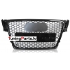 Audi A4 B8 (08-11) priekšējā reste, melna/glancēta, RS-style ar PDC