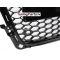 Audi A4 B8 (08-11) priekšējā reste, melna/glancēta, RS-style ar PDC