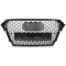 Audi A4 B8 (11-15) priekšējā reste, melna/glancēta, RS-style ar PDC