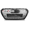 Audi A4 B9 (15-19) priekšējā reste, melna/glancēta, SPORT style ar PDC
