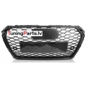 Audi A4 B9 (15-19) priekšējā reste, melna/glancēta, SPORT style ar PDC