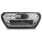 Audi A4 B9 (15-19) priekšējā reste, melna/glancēta, SPORT style ar PDC