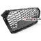 Audi A4 B9 (15-19) priekšējā reste, melna/glancēta, SPORT style ar PDC