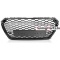Audi A4 B9 (15-19) priekšējā reste, melna/glancēta, SPORT style ar PDC