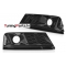 Audi A4 B9 (15-19) miglas lukturu restes, melnas/glancētas Sport style