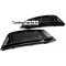 Audi A4 B9 (15-19) miglas lukturu restes, melnas/glancētas Sport style