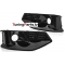 Audi A4 B9 (20-24) miglas lukturu restes, melnas/glancētas Sport style