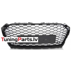 AUDI A5 (16-18) priekšējā reste Sport Style, melna/glancēta