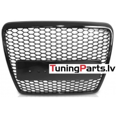 Audi A6 C6 (04-11) priekšējā reste RS style melna/glancēta