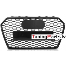 Audi A6 C7 (14-18) priekšējā reste RS Style, melna glancēta
