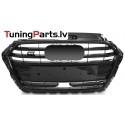 Audi A3 8V (17-20) priekšējā reste melna/glancēta S3 style ar PDC ar ACC
