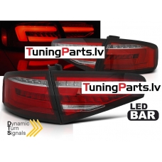AUDI A4 B8 (12-15) SEDAN OEM BULB aizmugurējie LED lukturi, sarkani/balti, SEQ