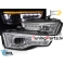AUDI A5 (11-16) LED priekšējie lukturi, DRL, SEQ, hromēti, xenona