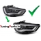 AUDI A3 8V (12-16) priekšējie LED DRL lukturi, xenona AUDI A3 8V (12-16) priekšējie LED DRL lukturi, xenona