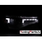 AUDI A5 (11-16) LED priekšējie lukturi, DRL, SEQ, melni, FULL LED (halo)