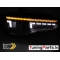 AUDI A5 (11-16) LED priekšējie lukturi, DRL, SEQ, melni, FULL LED (halo)