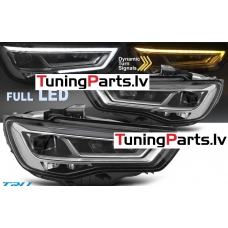 AUDI A3 8V (12-16) priekšējie FULL LED DRL lukturi, dinamiskie pagriezieni AUDI A3 8V (12-16) priekšējie FULL LED DRL lukturi, dinamiskie pagriezieni