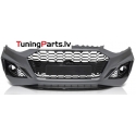 AUDI A4 B9 (20-24) priekšējais bamperis Sport style ar PDC, melns/glancēts