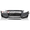 AUDI A5 (07-11) priekšējais bamperis Sport style ar PDC, melns/sudraba