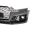 AUDI A5 (16-19) priekšējais bamperis Sport style ar PDC, melns/glancēts