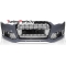 AUDI A6 C7 (14-18) priekšējais bamperis Sport style ar PDC, melns/glancēts/sudraba