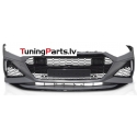 AUDI A7 (18-23) priekšējais bamperis RS7 style ar PDC melns/glancēts