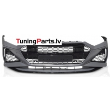 AUDI A7 (18-23) priekšējais bamperis RS7 style ar PDC melns/glancēts