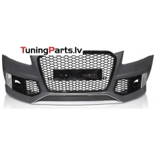 AUDI Q5 (12-16) priekšējais bamperis RS style ar PDC melns/glancēts