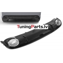 Audi A4 B8 (08-11) aizmugurējā bampera difuzors RS-style melns/glancēts
