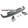 Audi A5 (11-16) aizmugurējā bampera difuzors S-line - style sudraba + uzgaļi