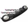 Audi A6 C6 (04-11) aizmugurējā bampera difuzors RS-style melns/glancēts