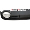 Audi A6 C6 (04-11) aizmugurējā bampera difuzors RS-style melns/glancēts