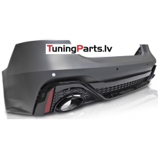 AUDI A7 C8 (18-23) aizmugurējais bamperis Sport style ar PDC AUDI A7 C8 (18-23) aizmugurējais bamperis Sport style ar PDC