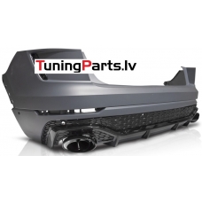 AUDI Q8 (18-23) aizmugurējais bamperis Sport style ar PDC AUDI Q8 (18-23) aizmugurējais bamperis Sport style ar PDC