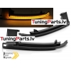 AUDI A4 16-18 / A5 17-18 tonēti SEQ LED pagriezienu rādītāji, spogulī
