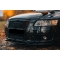 Audi A6 C6 (04-11) priekšējo lukturu uzlikas, melnas glancētas