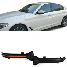 BMW G30 G31 G32 GT G11 LED pagriezienu rādītāji, spogulī tonēti SEQ